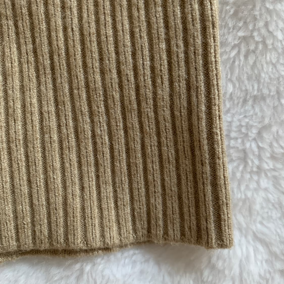 H라인 밴딩 니트 롱스커트 상품이미지6