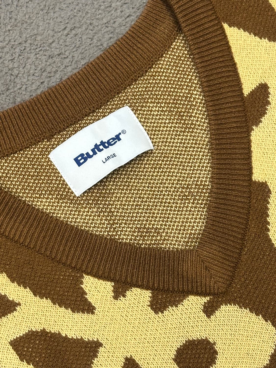 butter 플러럴 니트 조끼 처분  상품이미지3