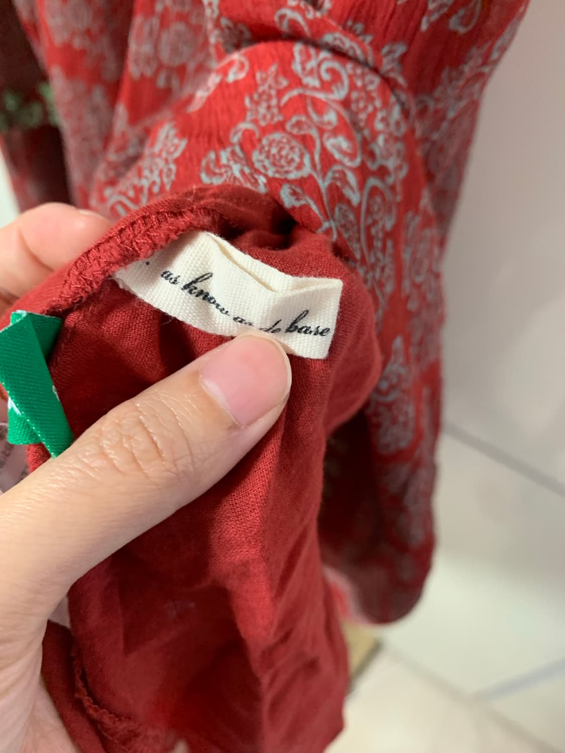 As know as base 언발란스 원피스 상품이미지5