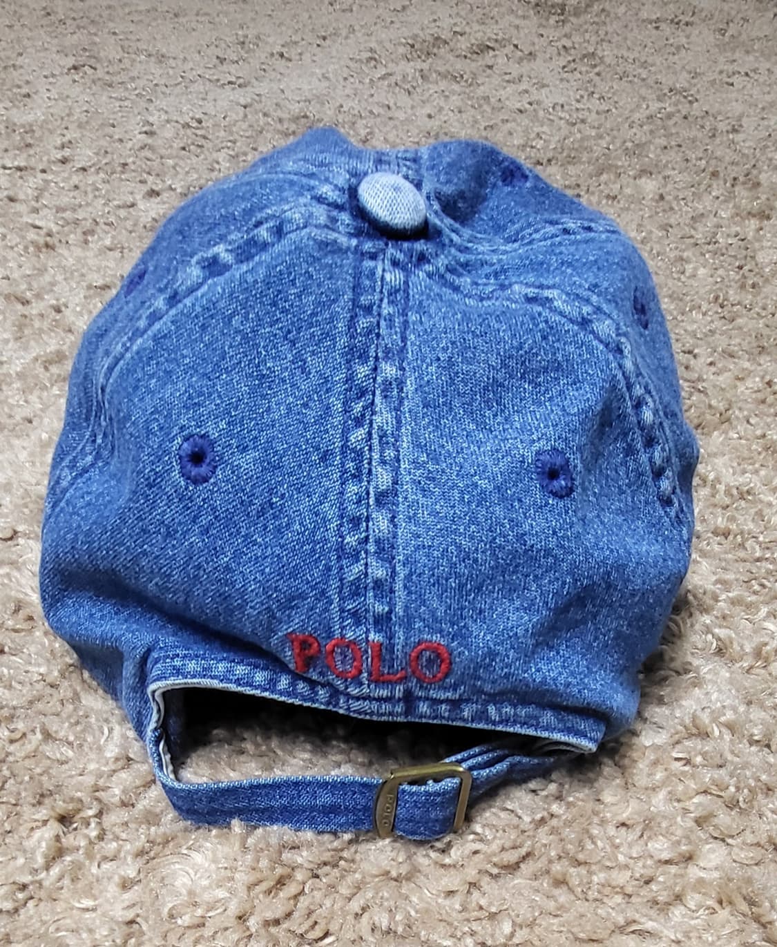 폴로 데님 모자 상품이미지2