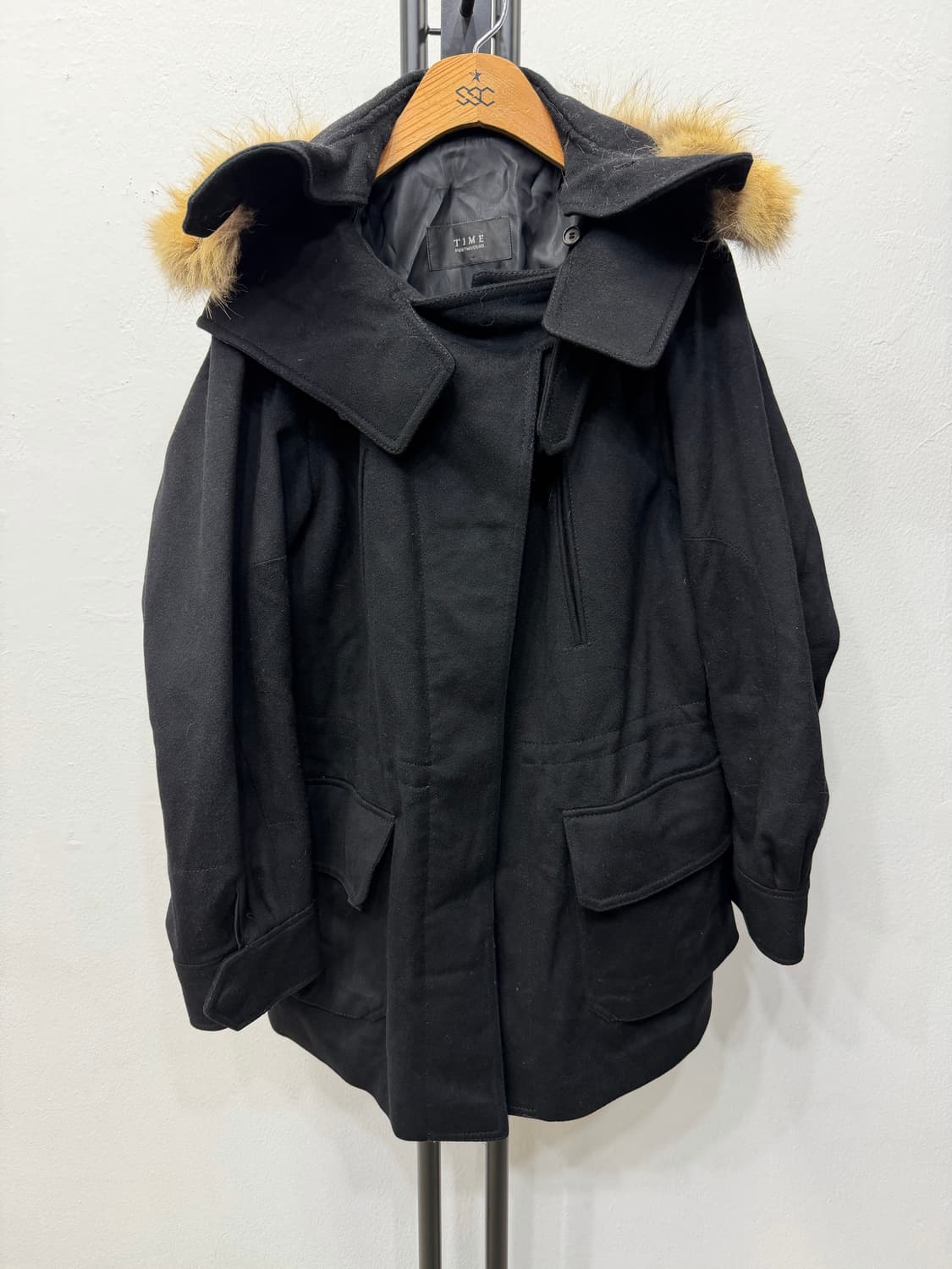 정품) TIME 타임 한섬 후드퍼 코트 82 상품이미지1