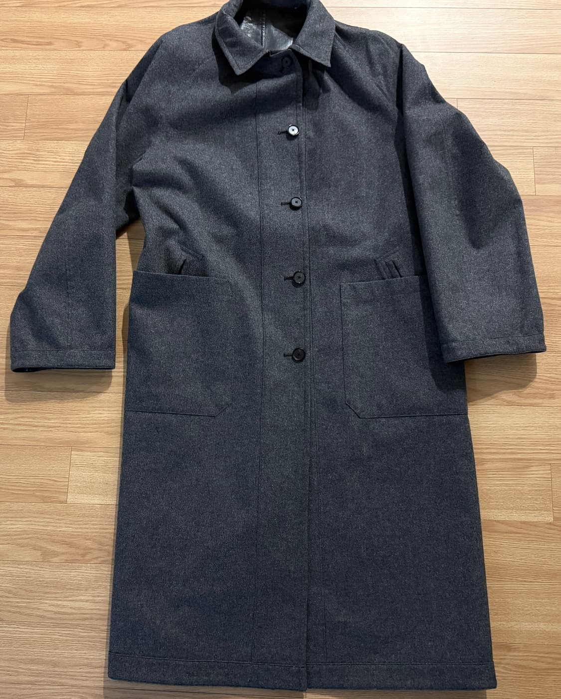 오라리 라미네이트 리버시블 코트 4 상품이미지7