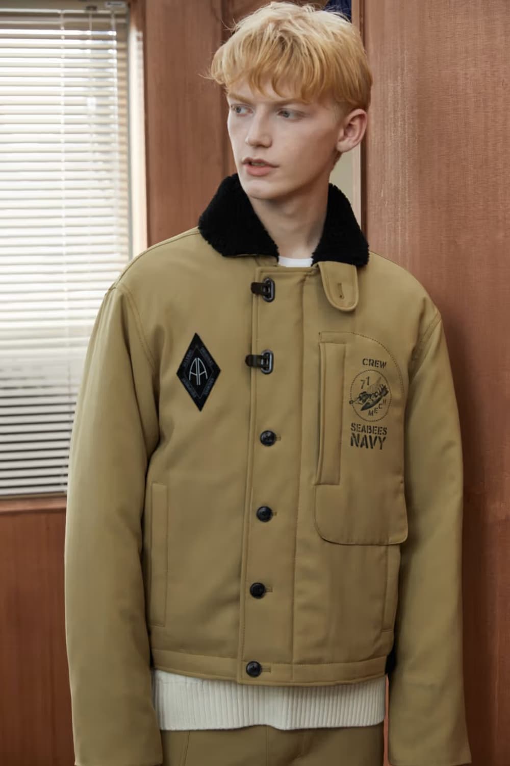 알레그리 베이지 아카이브 데크점퍼 새상품 상품이미지1