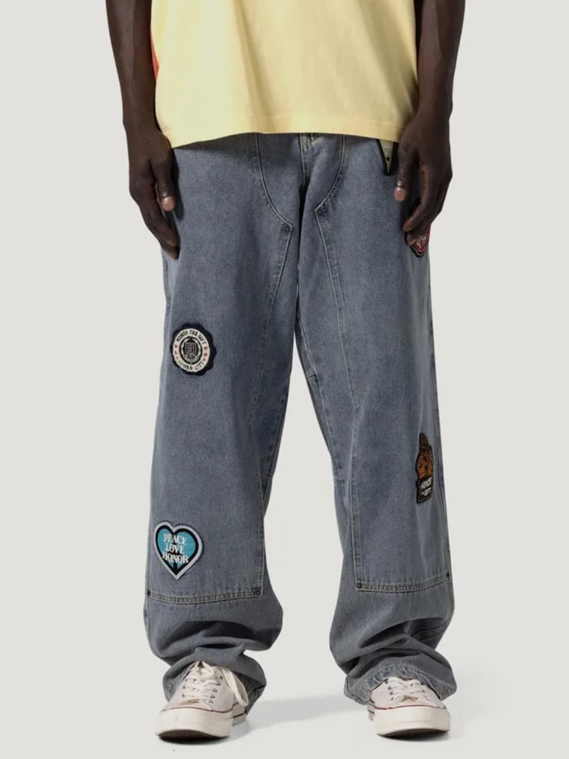 Honor the gift 패치 카펜더 팬츠 인디고 상품이미지1