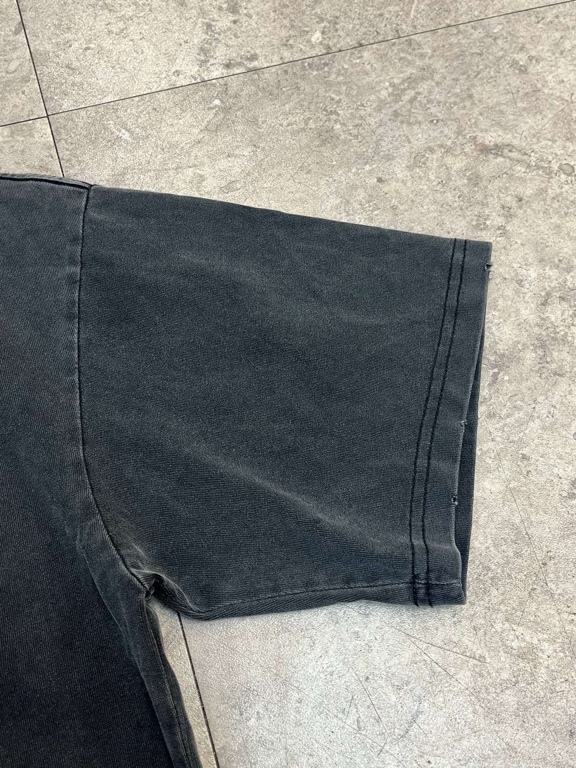 빈티지 커트코베인 언플러그드 90s 반팔티 차콜 4XL #csz3645 상품이미지6