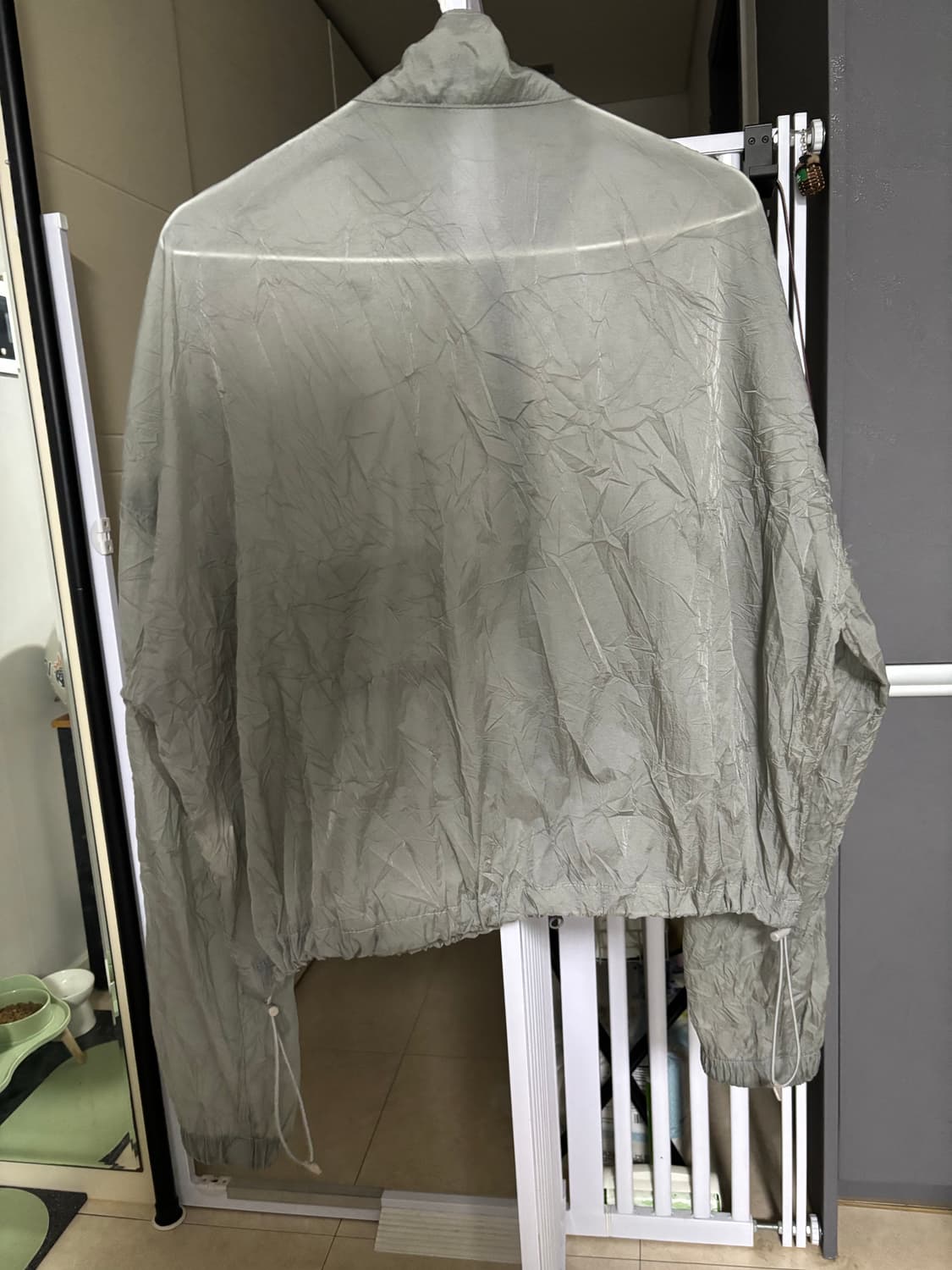 해칭룸 볼레로자켓 Bolero Jacket 라이트그레이 2사이즈 상품이미지2