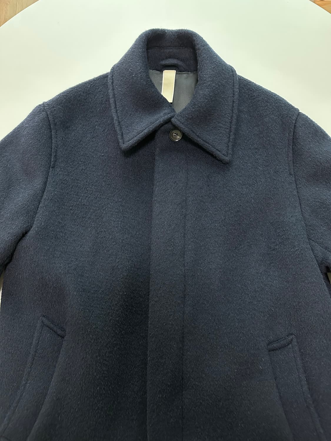 [46] 선플라워 윈터 코트 네이비 상품이미지2