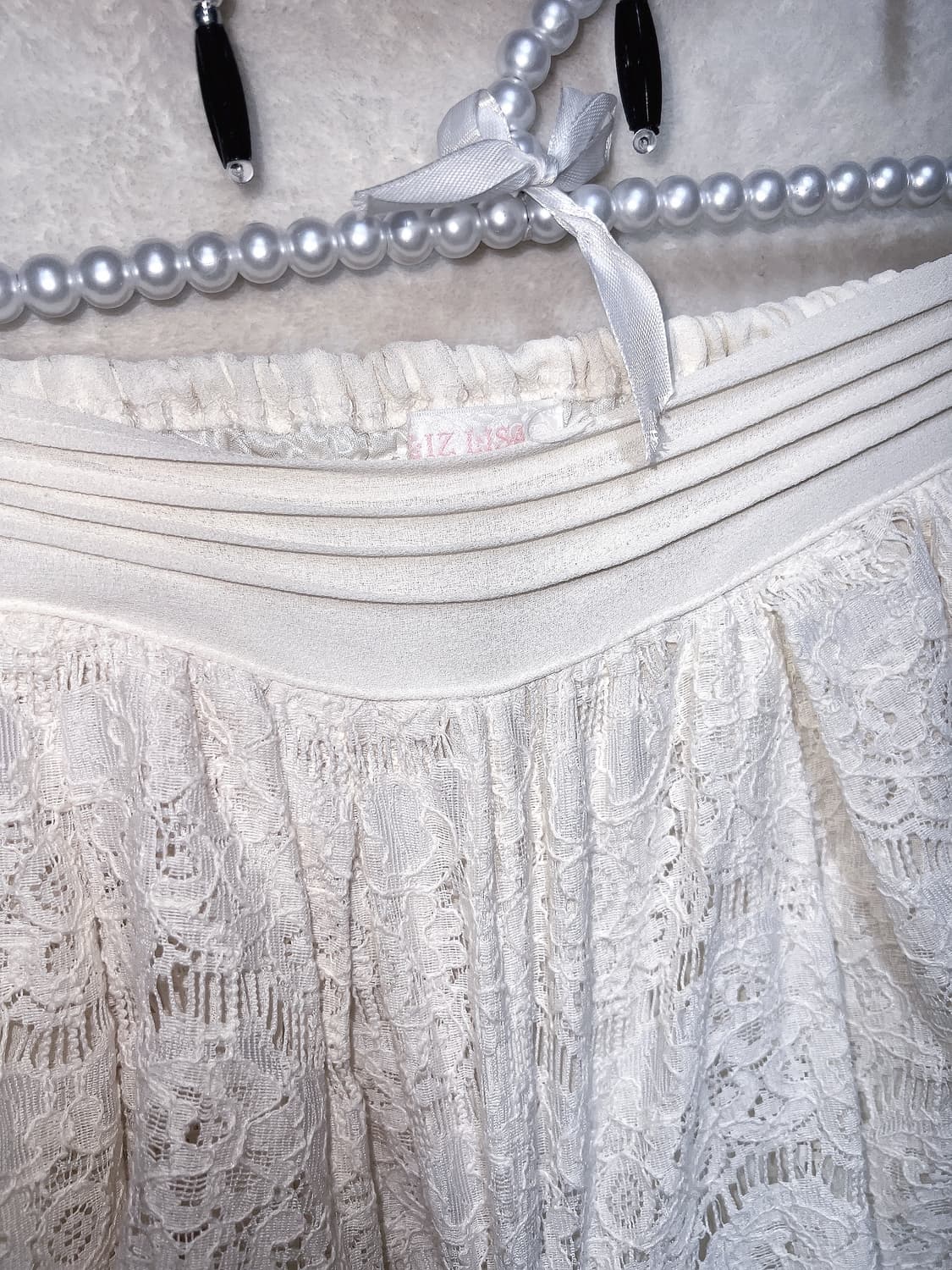 리즈리사 로맨틱갸루 로걀 라떼 레이스 아일렛 스카판 큐롯스커트 달천 핀터 상품이미지10