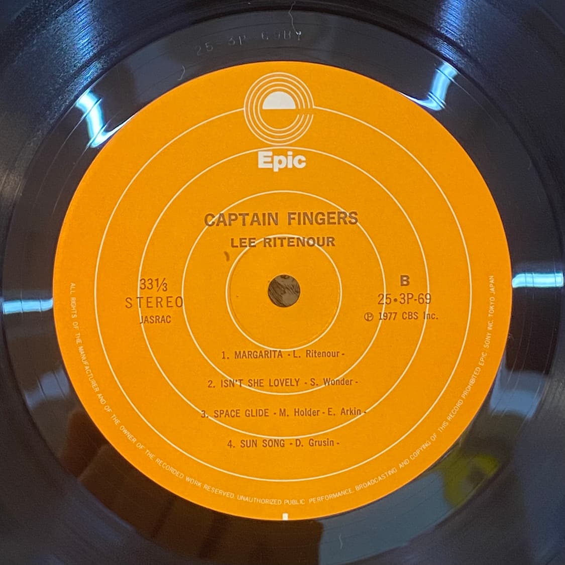 (LP) Lee Ritenour - Captain Fingers 상품이미지5