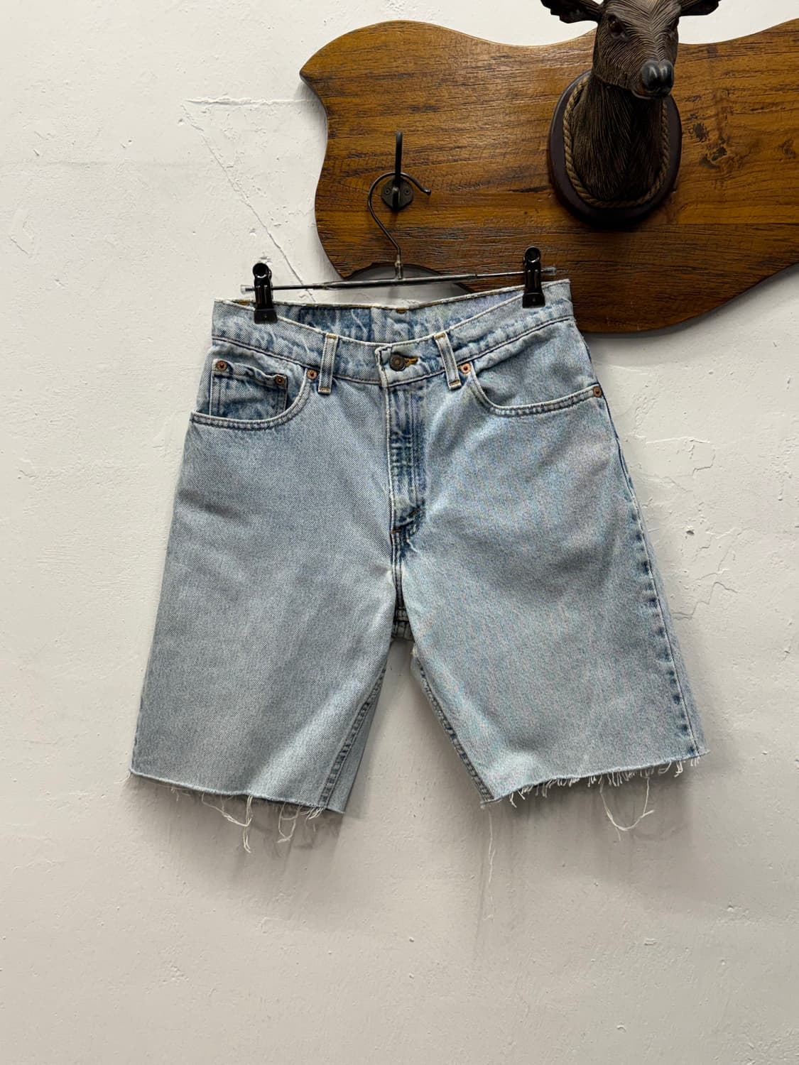 90s USA Levi’s 550 Denim Shorts 상품이미지5