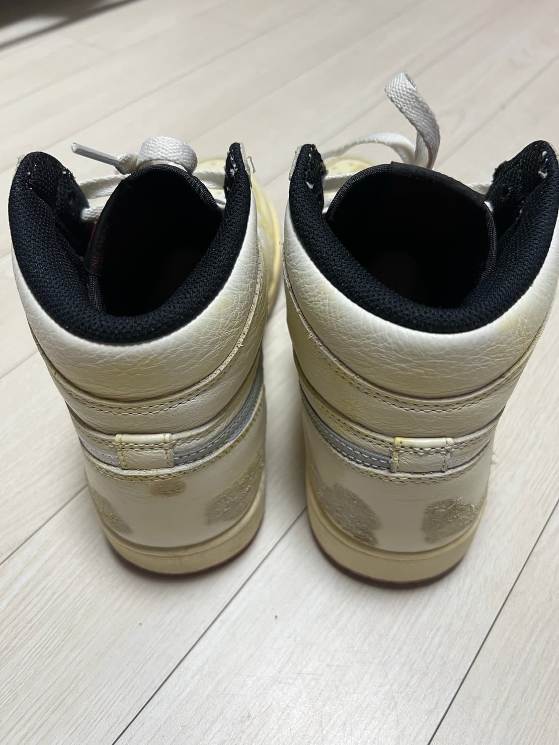 조던1X나이젤실베스터레트로하이세일화이트 265 상품이미지4