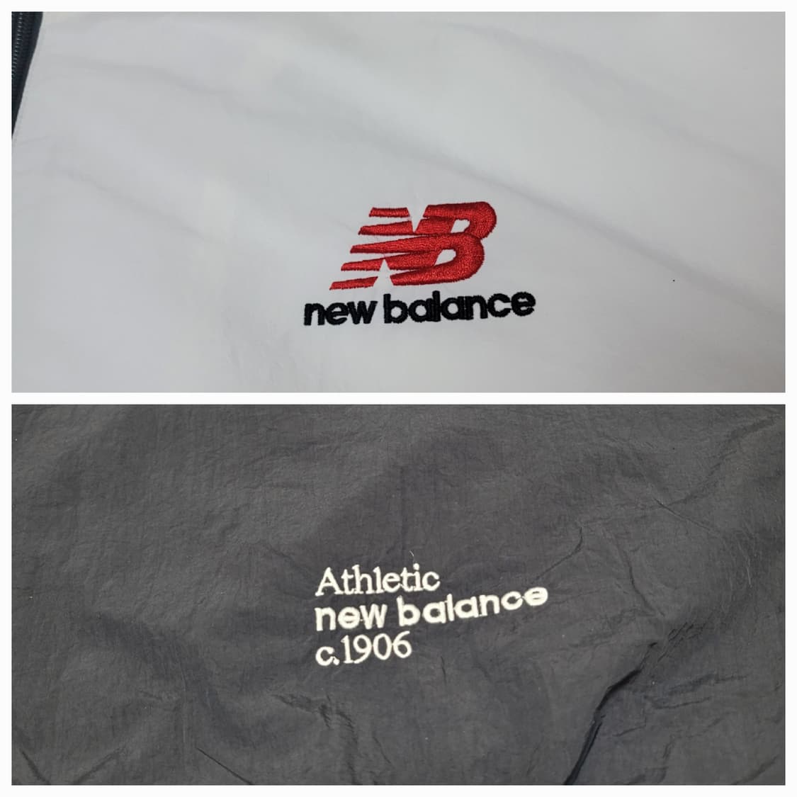 뉴발란스 에센셜 윈드브레이커 집업 자켓 L (100) 상품이미지3