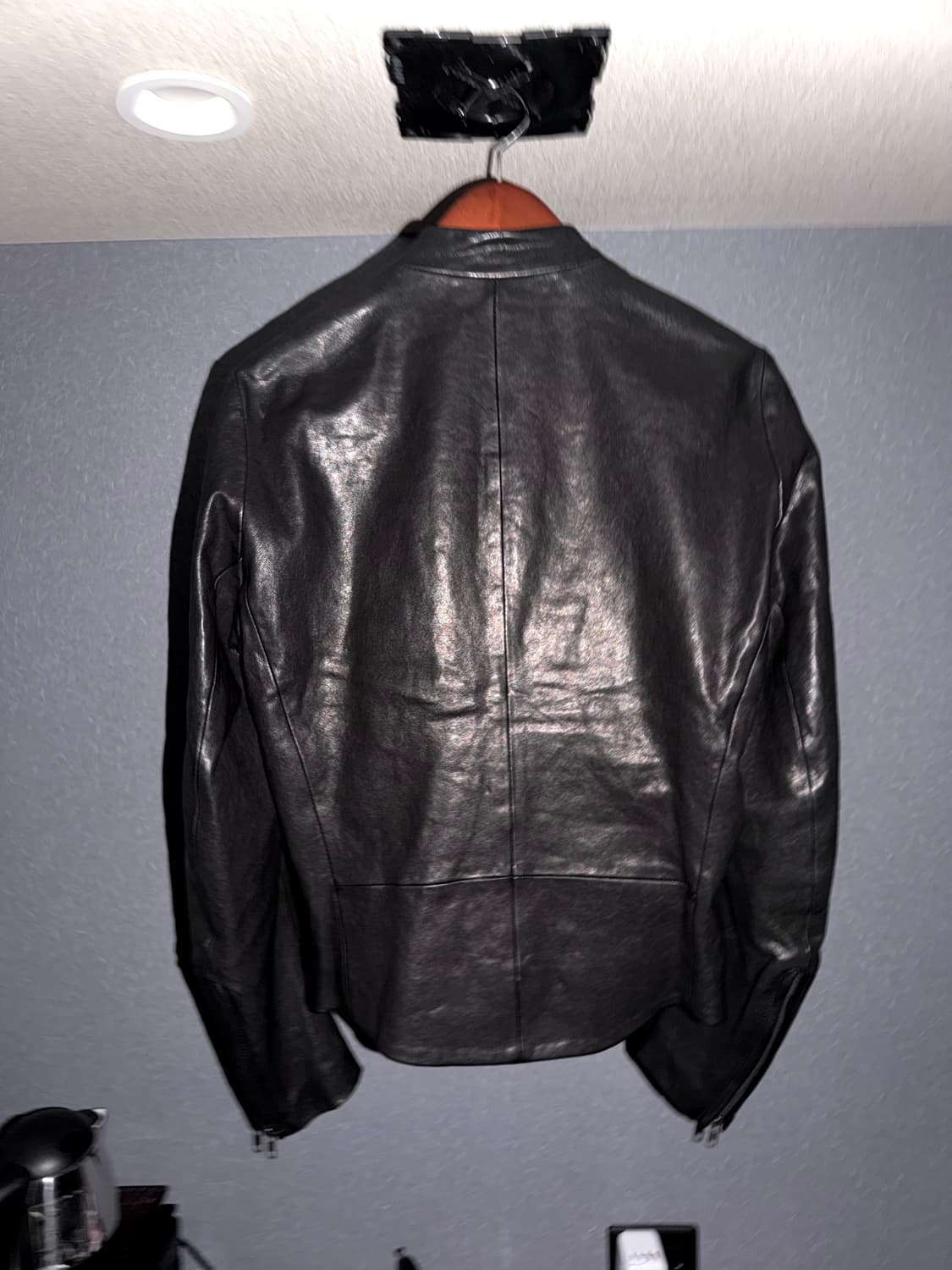 메종 마틴마르지엘라 2010AW 아카이브 볼스터드 턱시도 레더재킷 상품이미지3