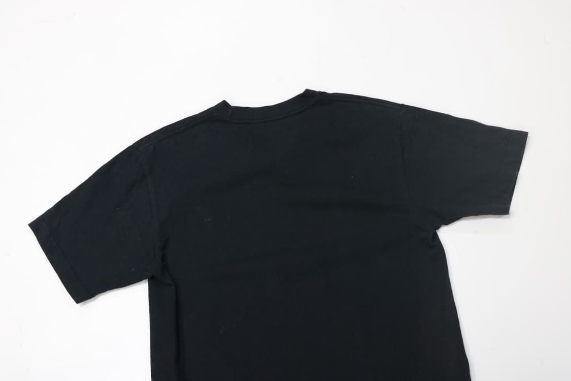 Hanes 헤인즈 비피 BEEFY-T 불소 자수 블랙 반팔 티셔츠 (M) 상품이미지7