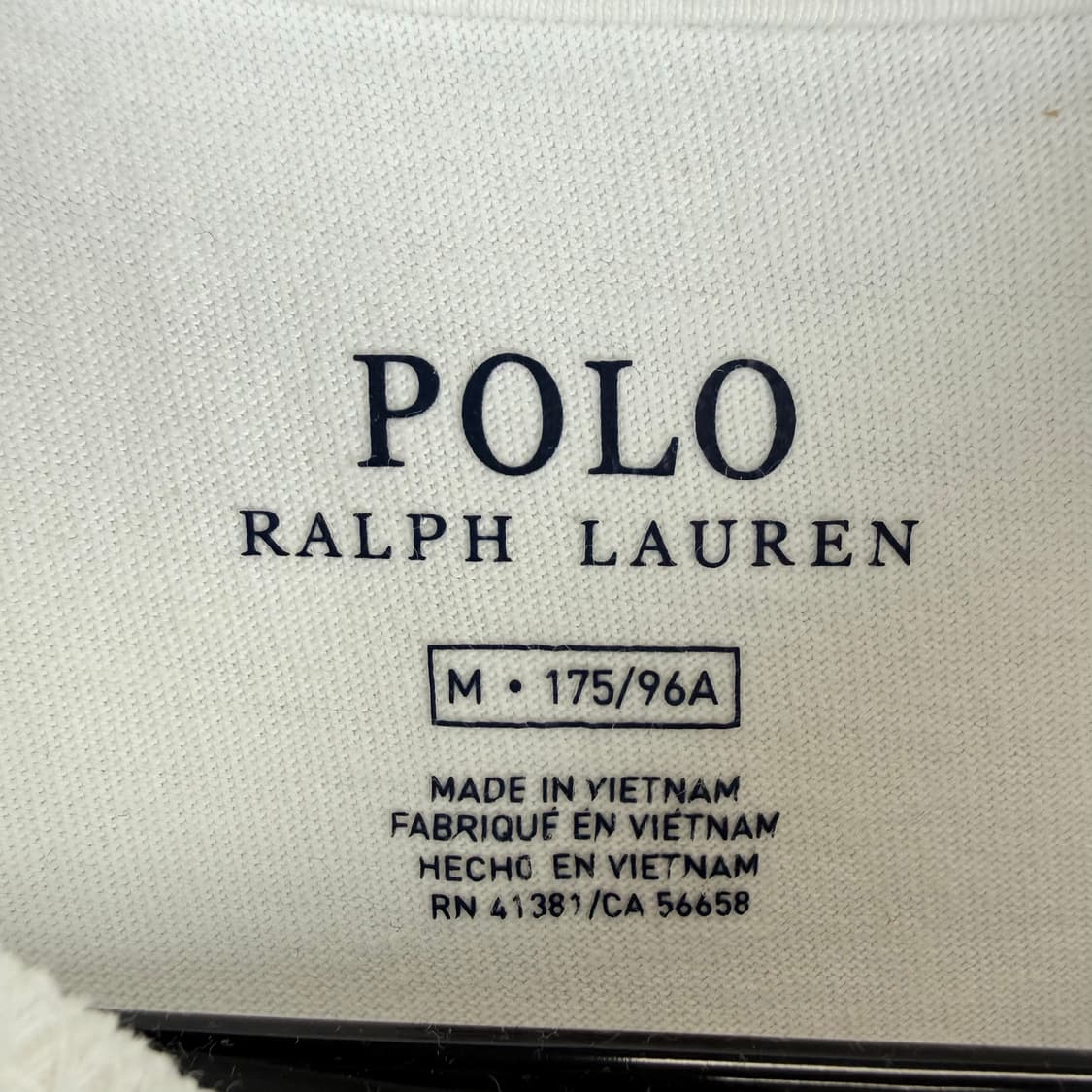 (M)  폴로랄프로렌 긴팔 롱 슬리브 화이트 상품이미지3
