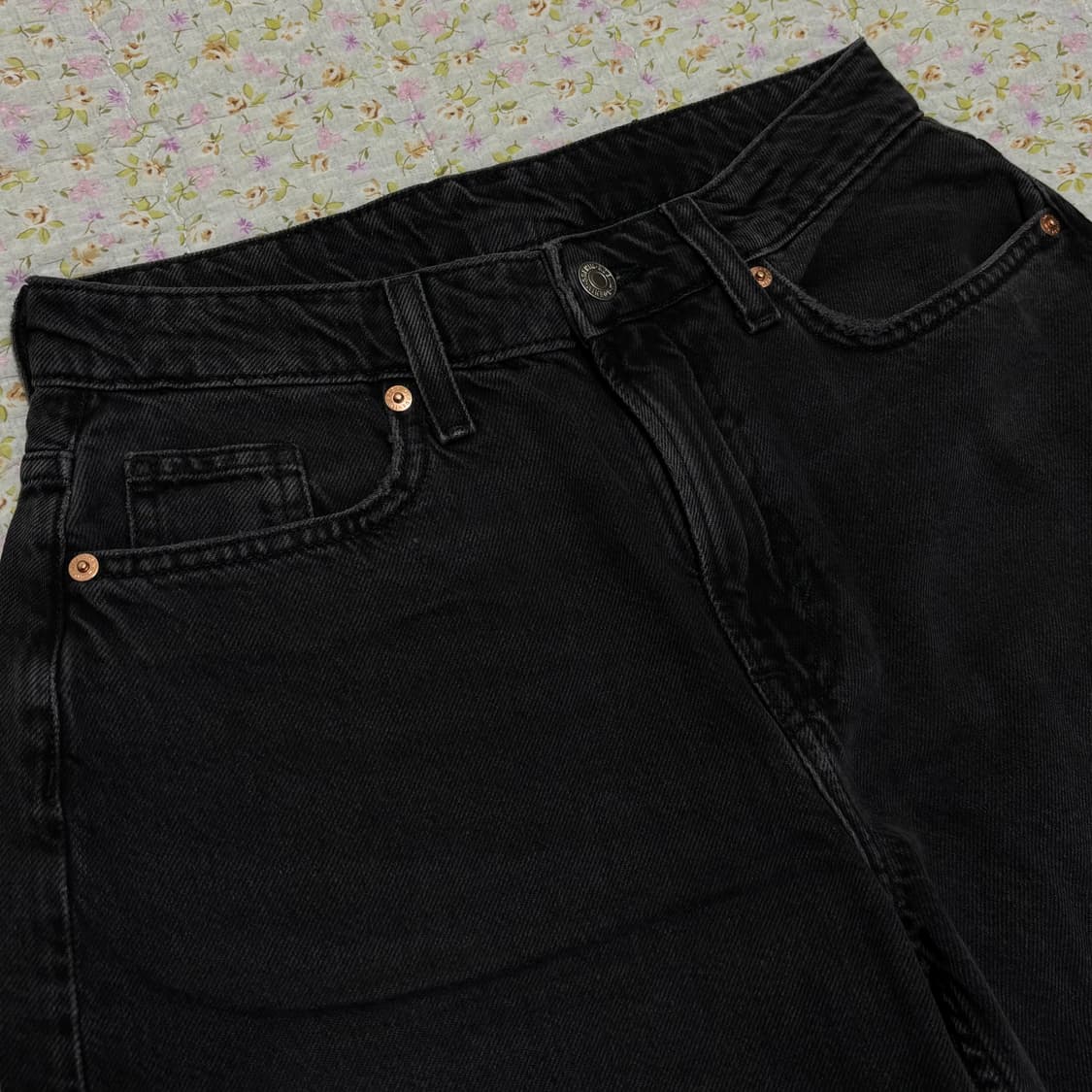 h&m 에이치앤엠 배기 하이웨이스트 진 (새상품) 상품이미지2