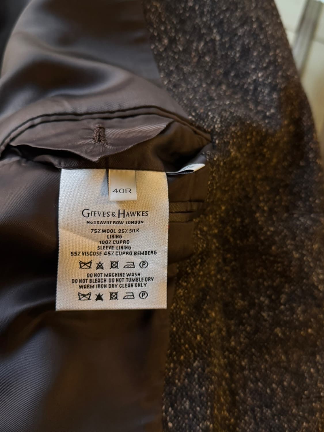 기브스앤호크스 트위드 자켓 105 상품이미지5