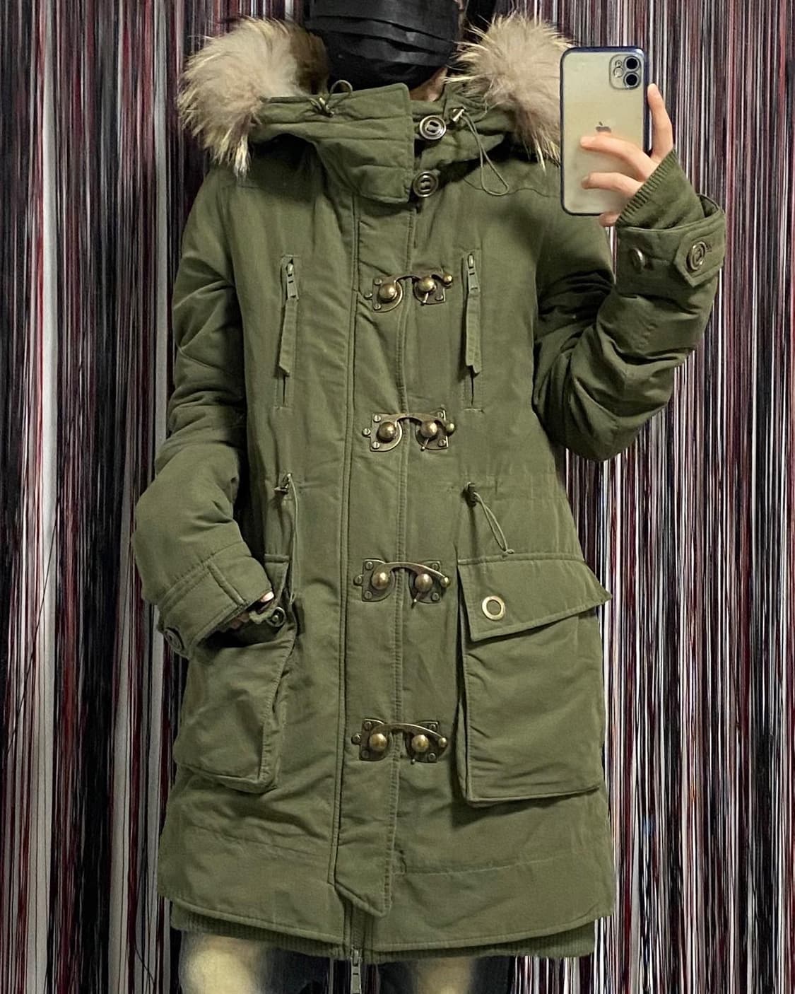 Japan)y2k 워머 투웨이 야상 ✔️𝙎𝙞𝙯𝙚 상품이미지4