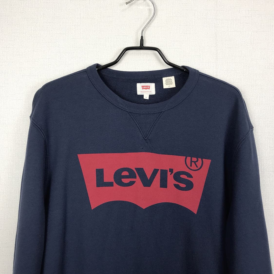 리바이스 Levi's 크루넥 맨투맨 티셔츠 남성L (100) 상품이미지3