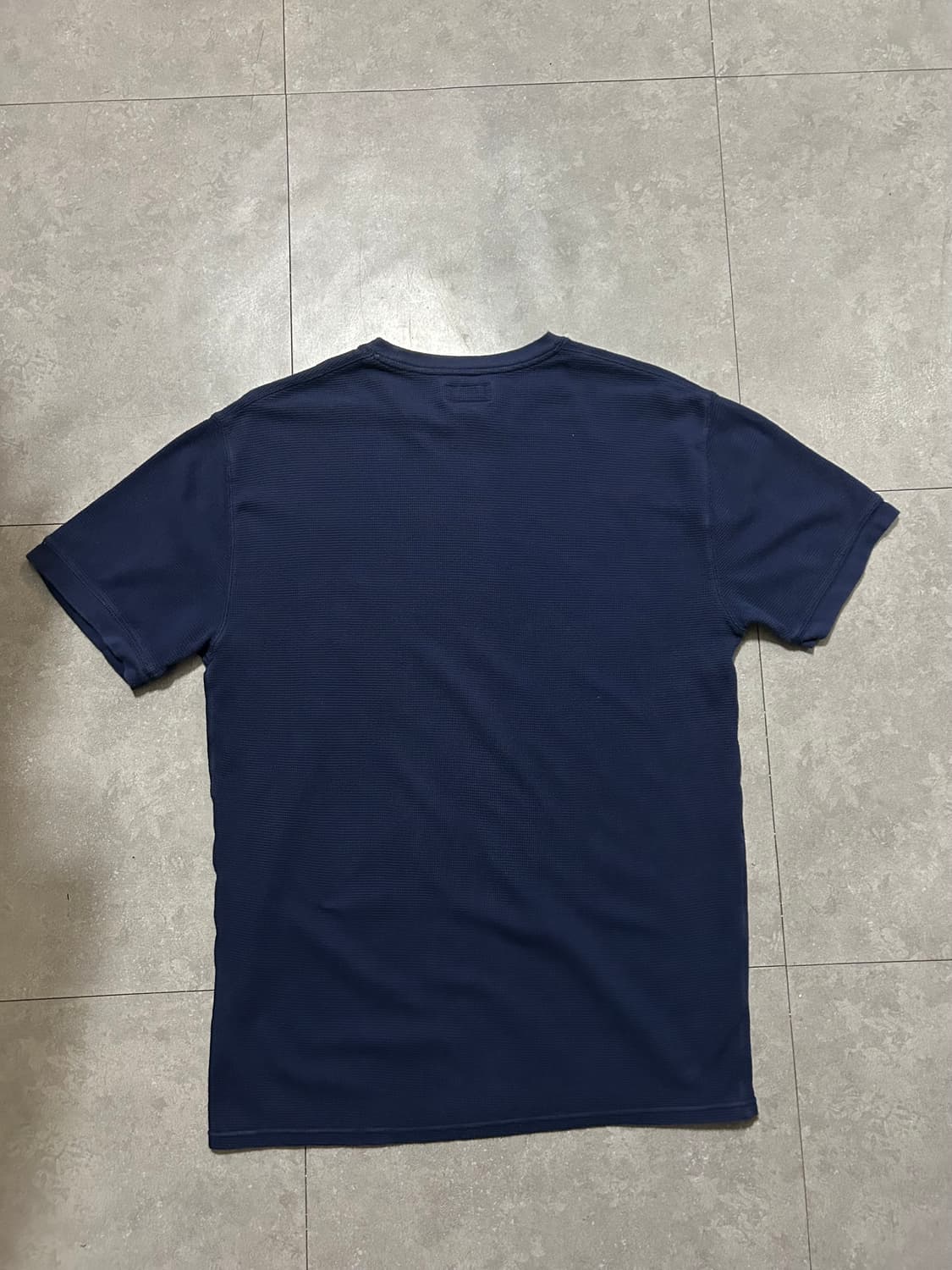 랄프로렌 폴로  네이비컬러  와플니트 코튼 숏슬리브 티셔츠  95size 상품이미지6