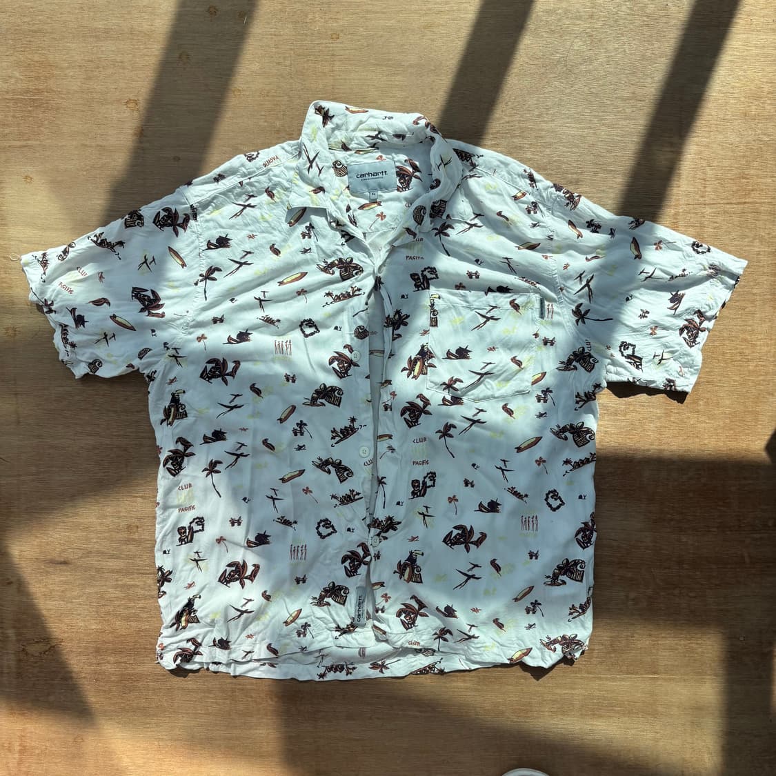 Carhartt Island Print Button-Up 칼하트 상품이미지1