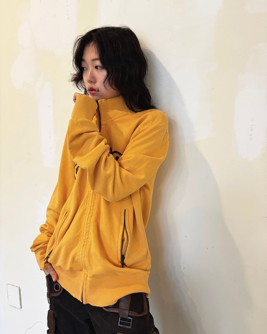 올드 게스 오버핏 코튼 집업 상품이미지2