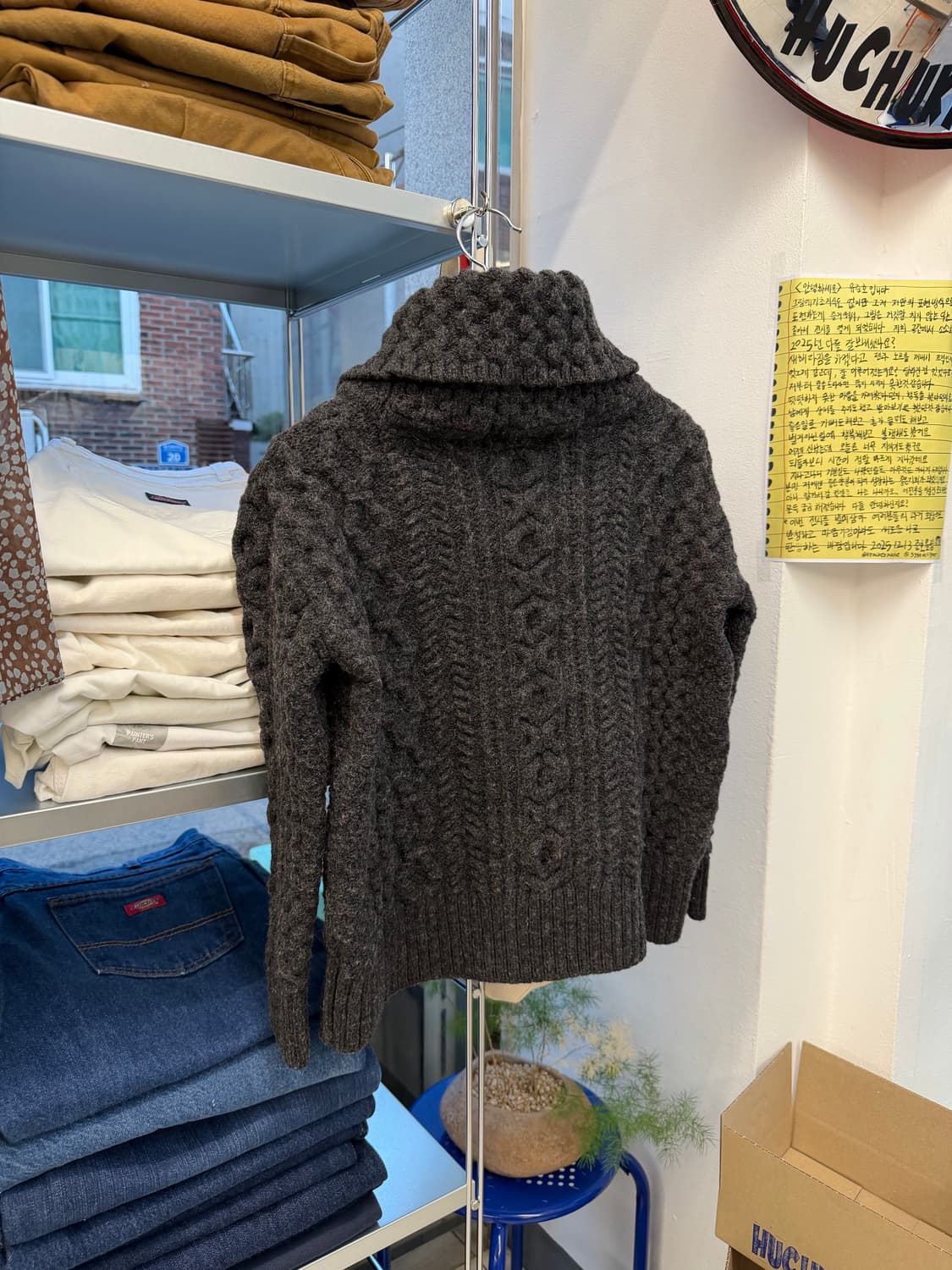 Vtg high neck sweater  상품이미지6