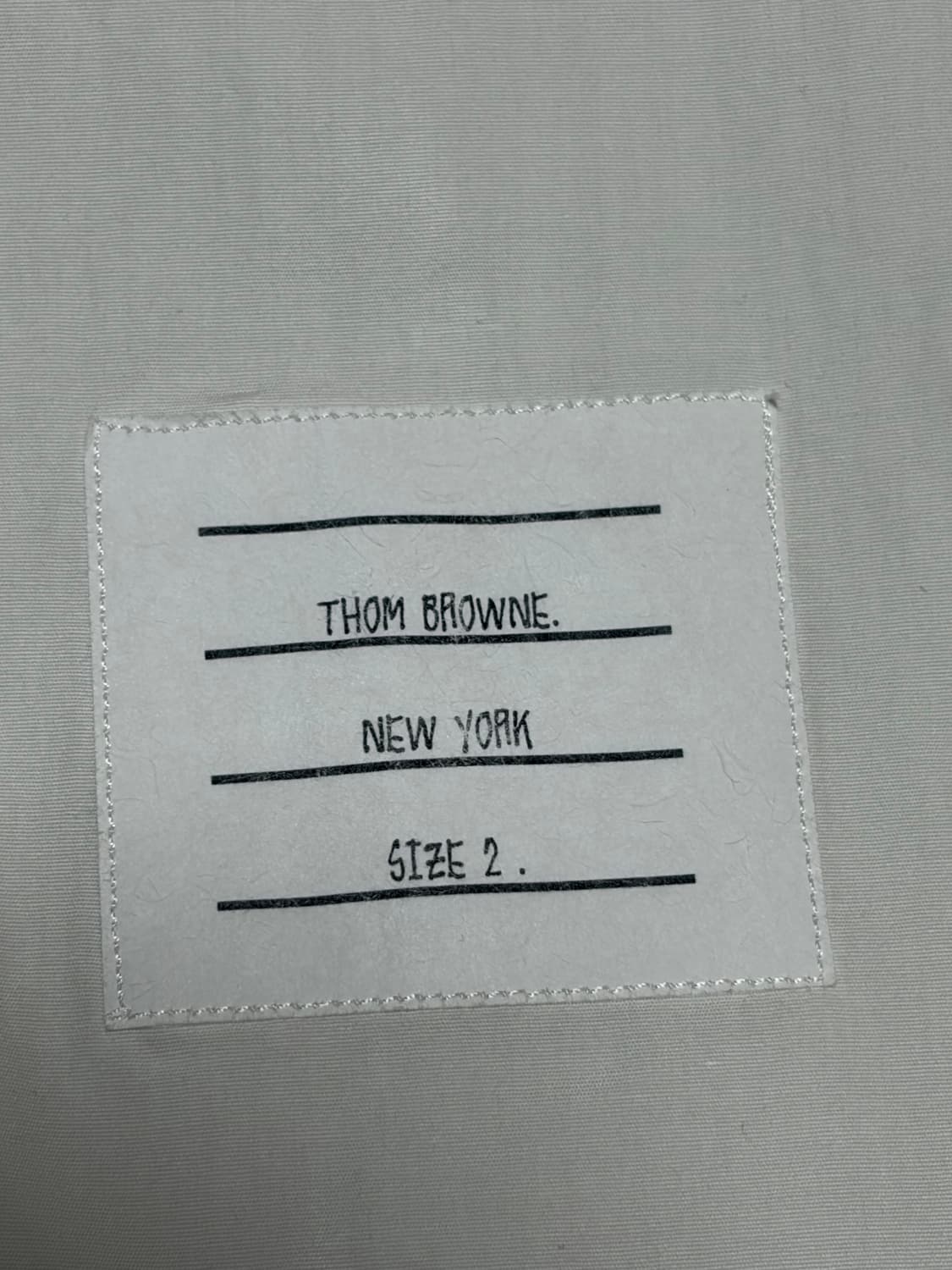 톰브라운 셔츠 2사이즈 상품이미지4