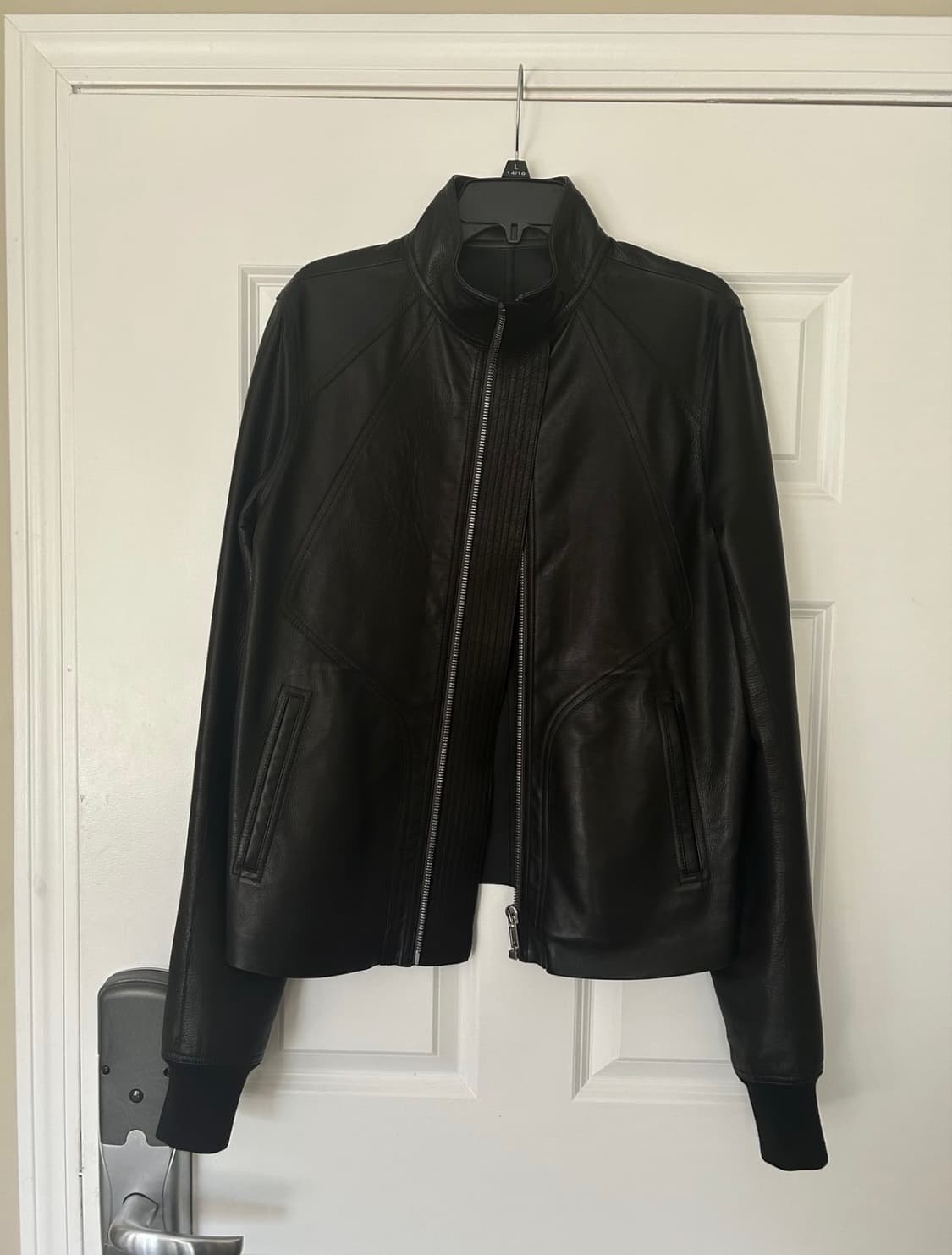 22FW 릭 오웬스 인타르시아 레더 자켓 50사이즈 상품이미지3