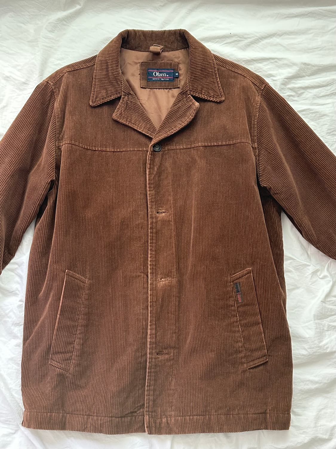 Olzen 올젠 브라운 코듀로이 자켓 상품이미지2