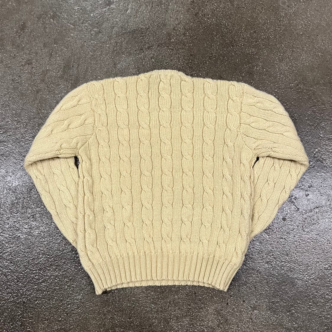 90s 폴로 헤비 울 니트 (105-110) 상품이미지6