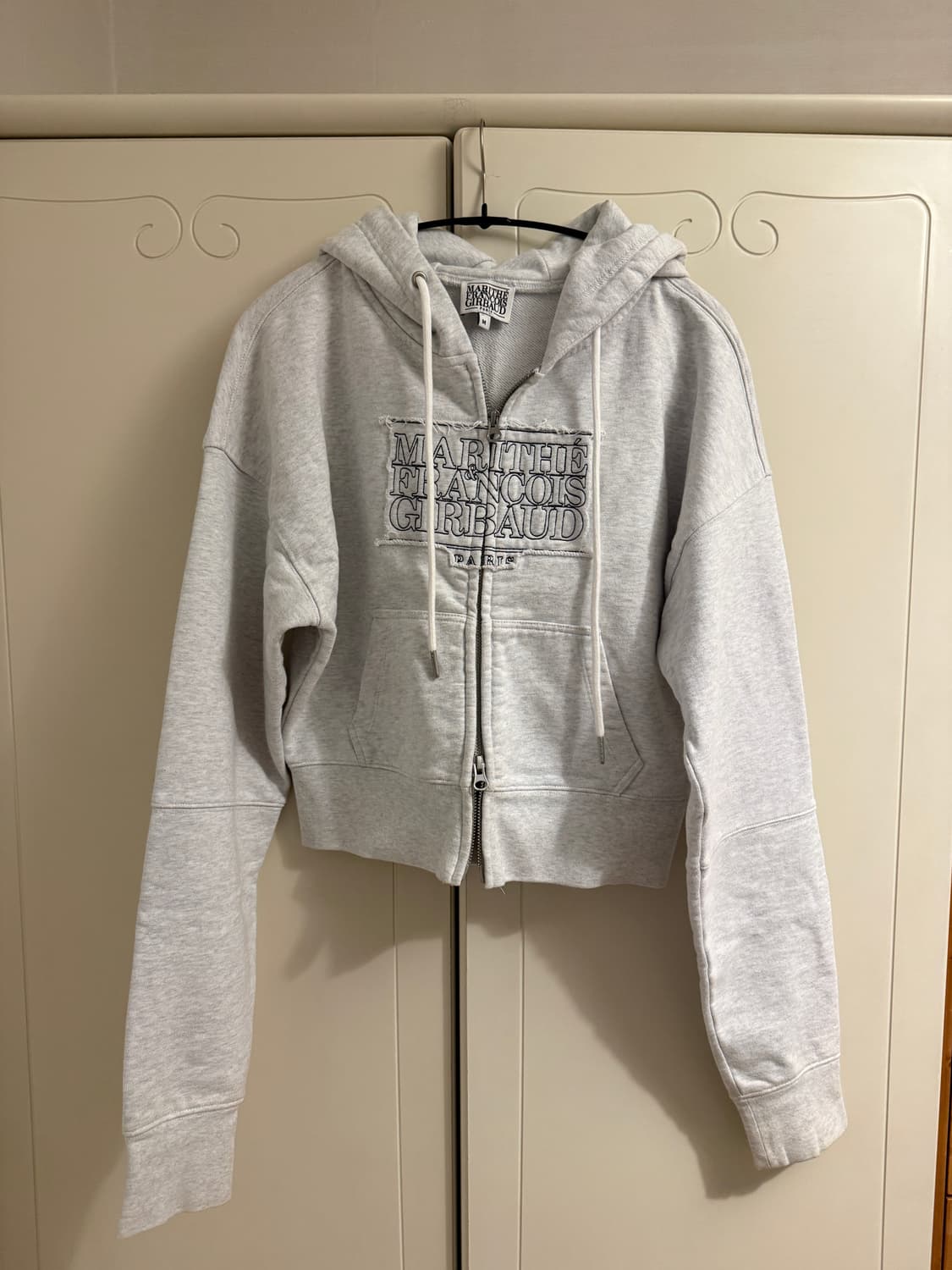 마리떼 프랑소와 저버 클래식 로고 크롭 후드집업 M 상품이미지2