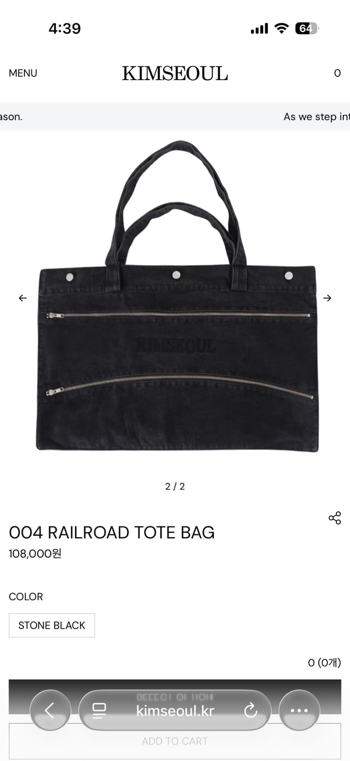 킴서울 도트백 상품이미지2