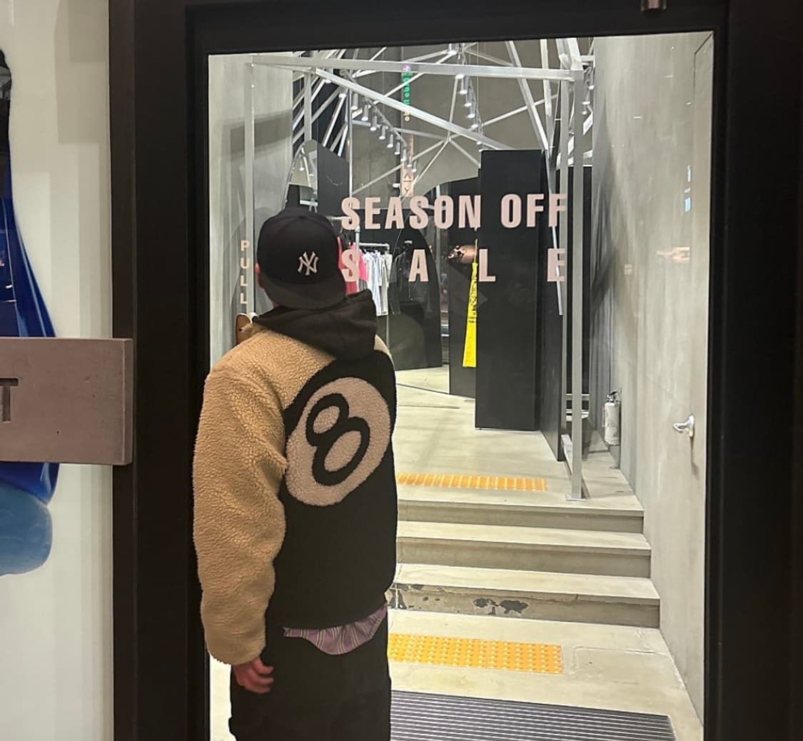 스투시 8볼 쉐르파 상품이미지1