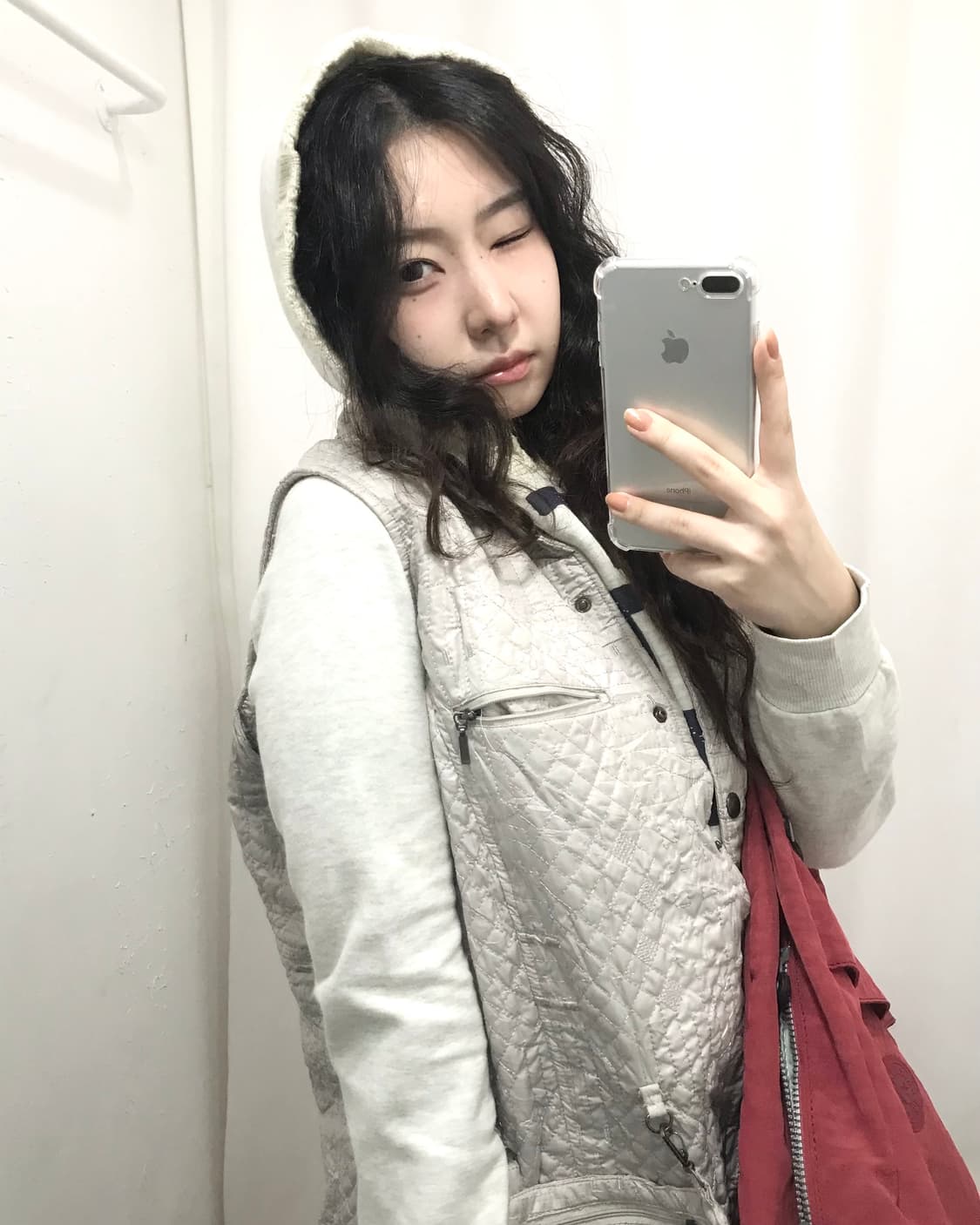 오트밀 후디 코디 세트 🤍 상품이미지4