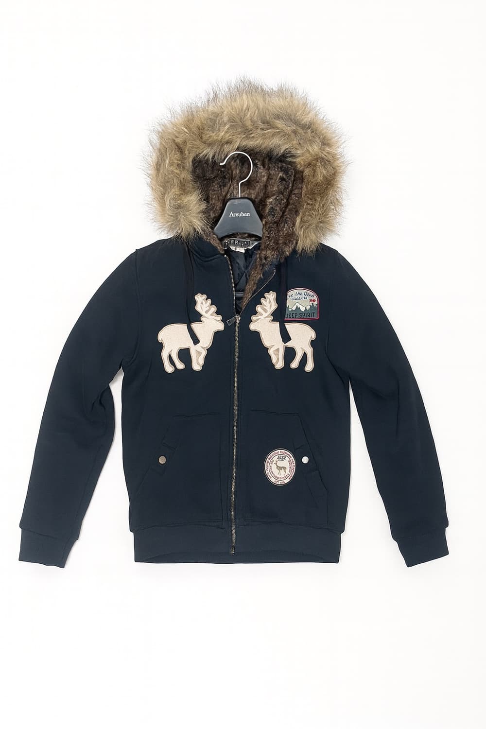 빈티지 jeep 겨울 집업 상품이미지1