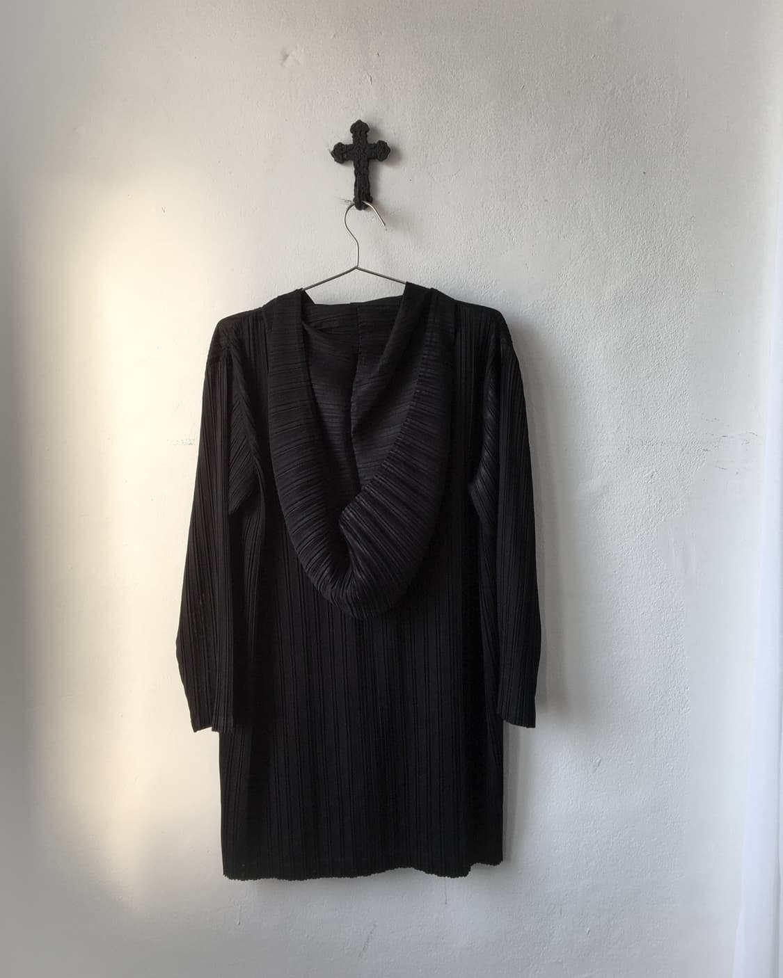 Fairy hood point pleats zip up 상품이미지5