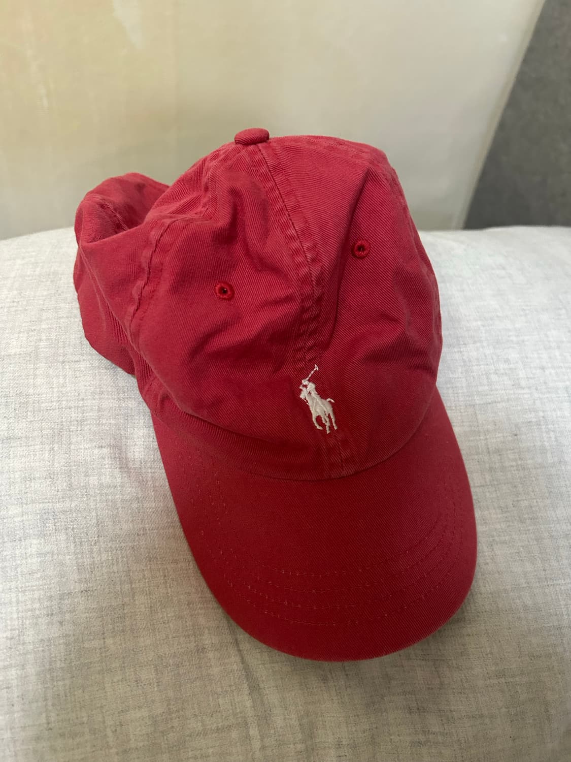 폴로 핑크 볼캡 상품이미지1