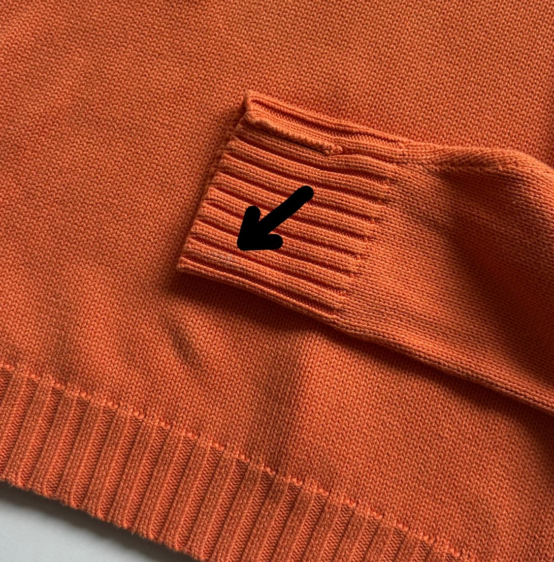 Polo 폴로랄프로렌 빈티지 오렌지 니트 상품이미지8