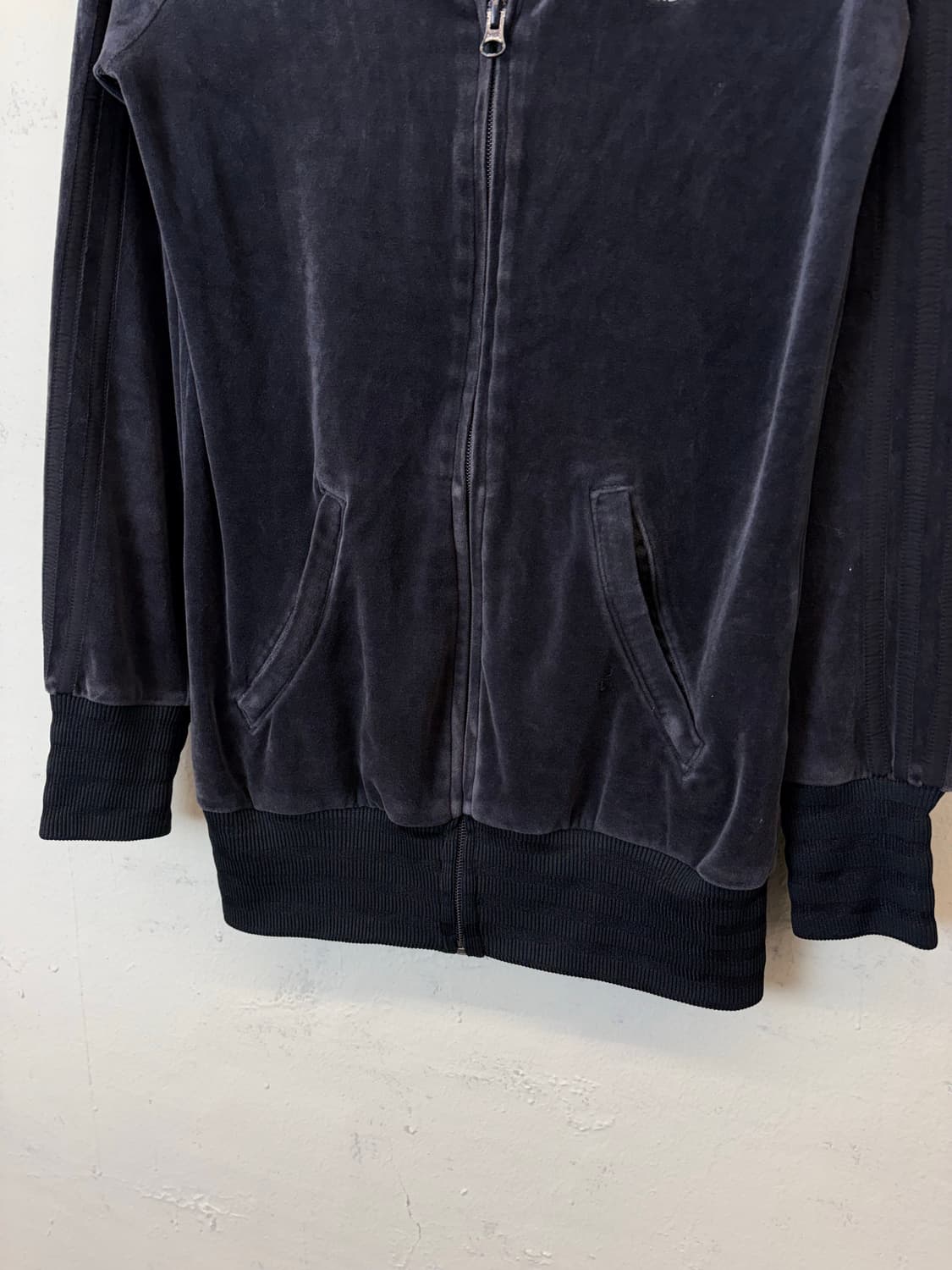 아디다스 빈티지 벨벳 트랙탑 져지 상품이미지3