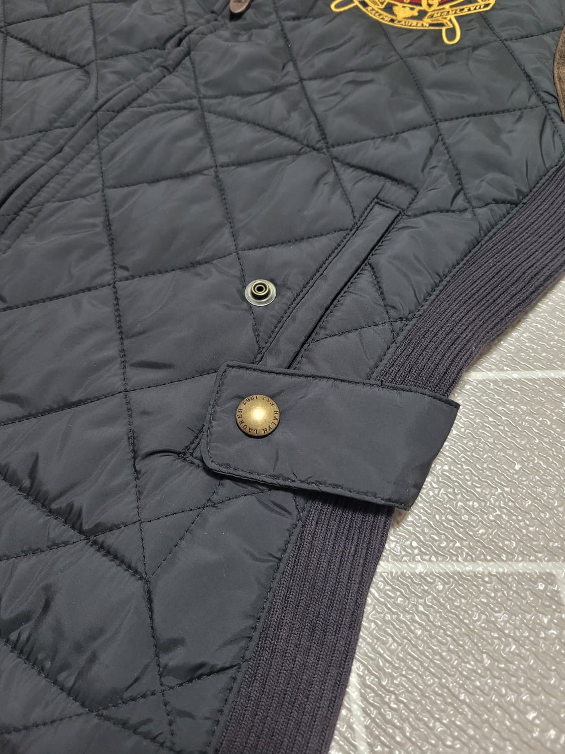 랄프로렌 스포츠 컨트리 라이더스 앤 자키 클럽 퀄팅 베스트 M 상품이미지5