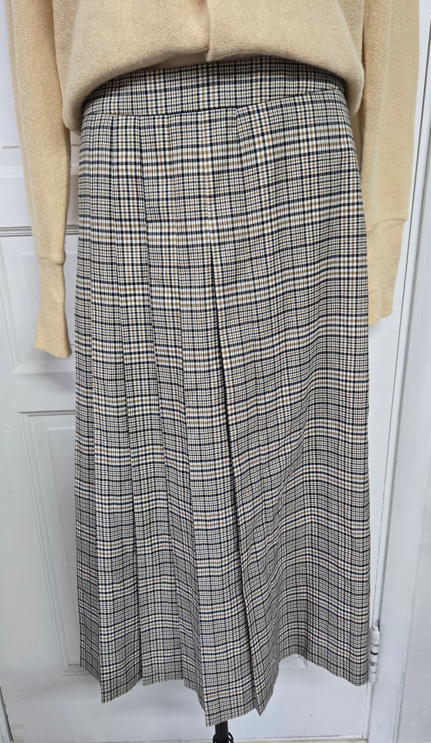 라코스테가디건/스튜디오톰보이 체크스커트 상품이미지3