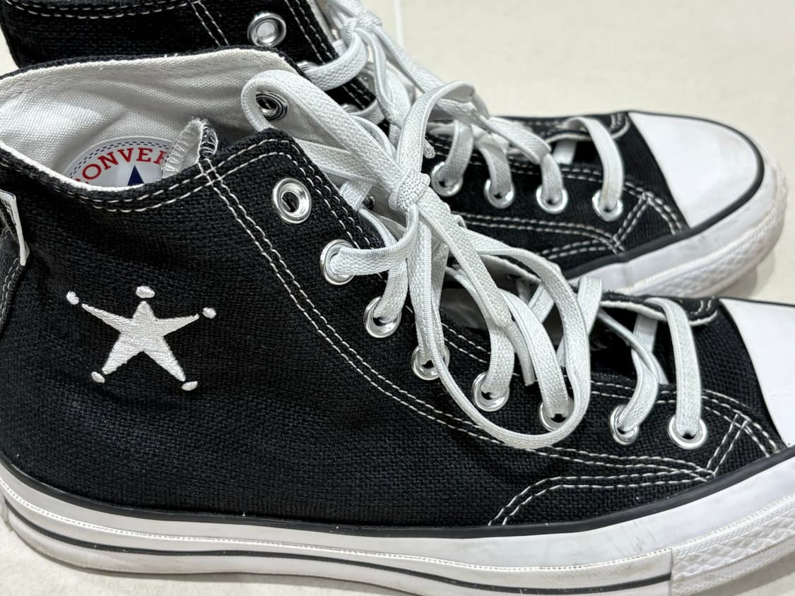 스투시 컨버스 척70 하이 250사이즈 stussy converse 상품이미지3