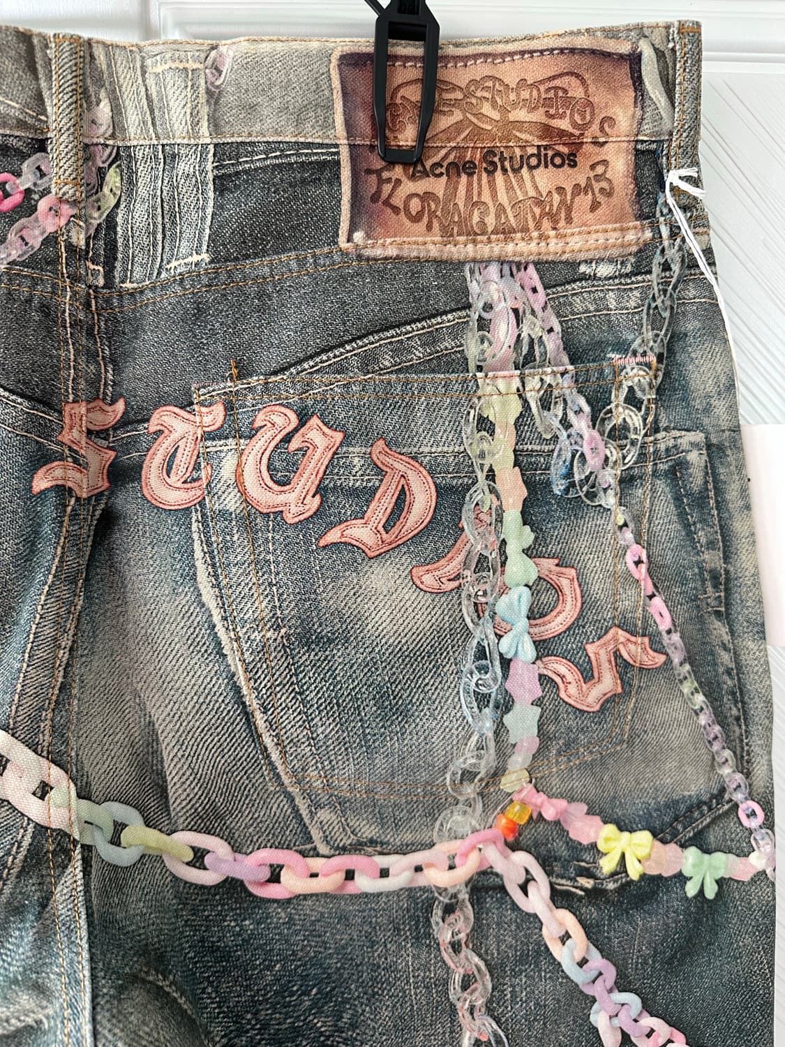 아크네 스튜디오 배기 핏 진 미드 블루 54 상품이미지5