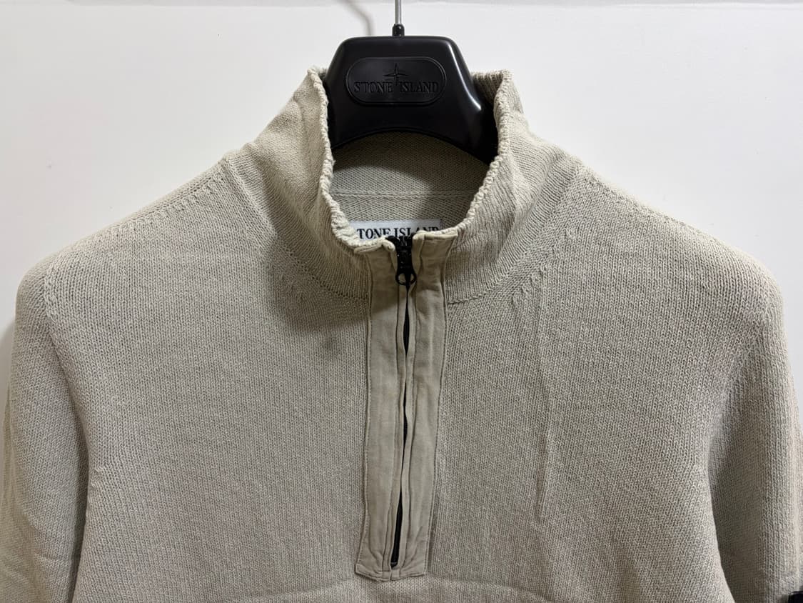 스톤아일랜드 정품 하프집업 니트 상품이미지3