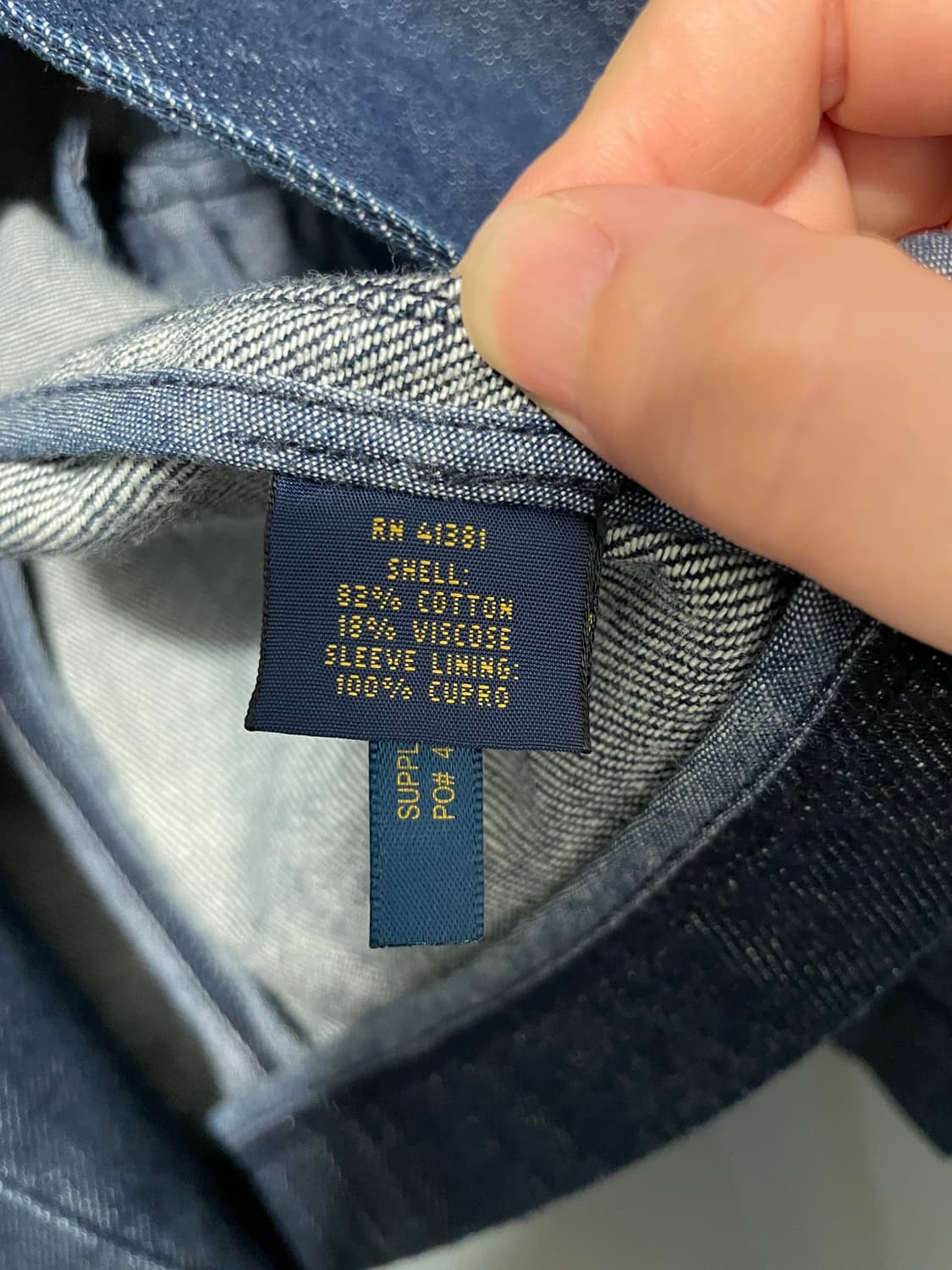 폴로랄프로렌 데님 블레이져 2size 상품이미지6
