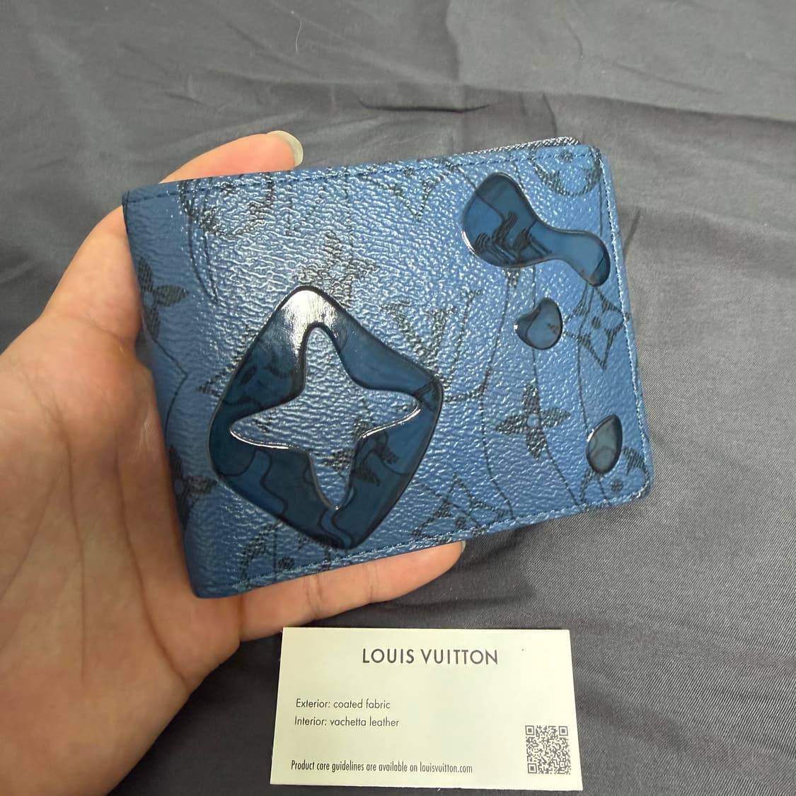 [새상품.정품] 루이비통 모노그램 아쿠아가든 슬렌더월릿 반지갑 상품이미지1