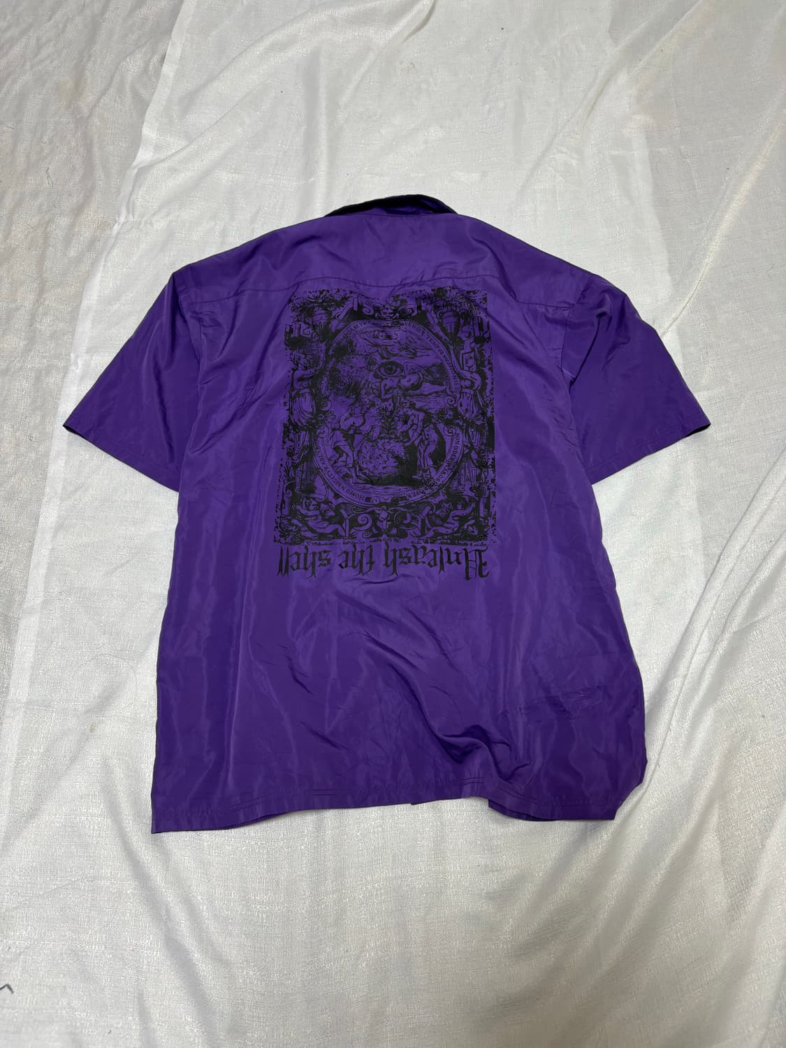 “Deorart” 00’s Gothic Back Print Purple  상품이미지4