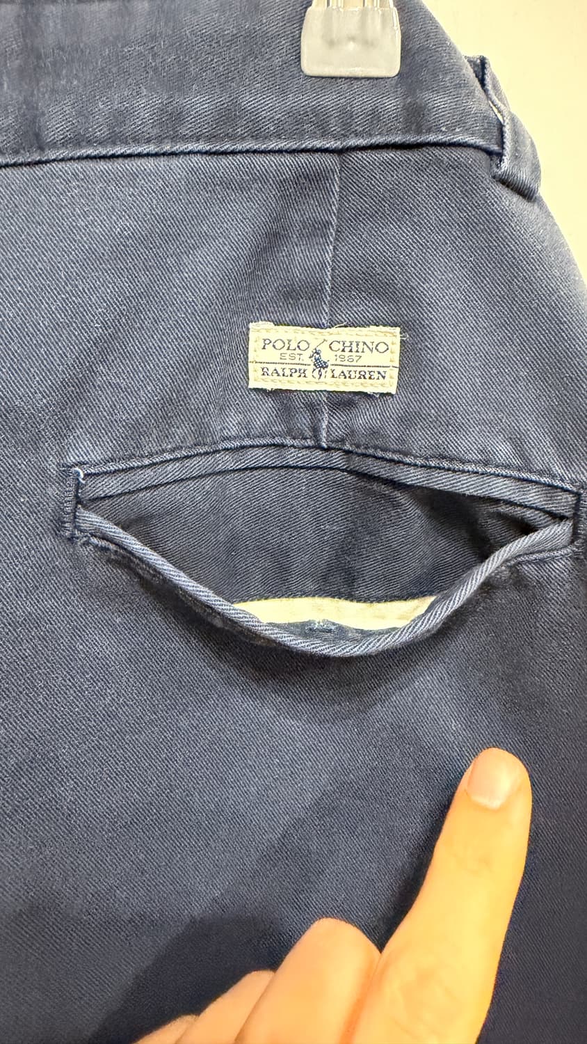 (31/32) 폴로 빈티지 앤드류 치노 팬츠 네이비 상품이미지6