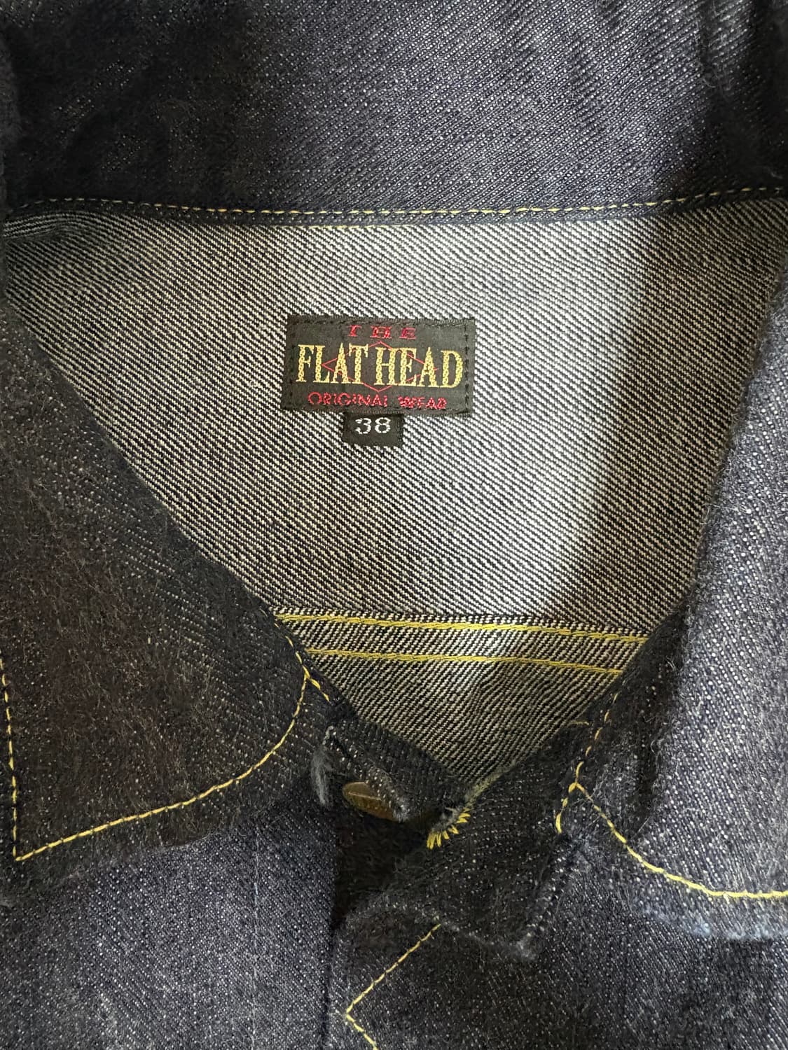 플랫헤드 웨스턴 데님 자켓 FN-OJ-D103 Denim Jacket 상품이미지4